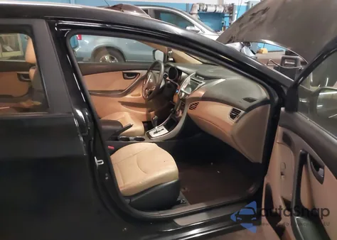 2012 Hyundai Elantra Limited (Ulsan Plant) from USA, damaged, VIN KMHDH4AEXCU407652